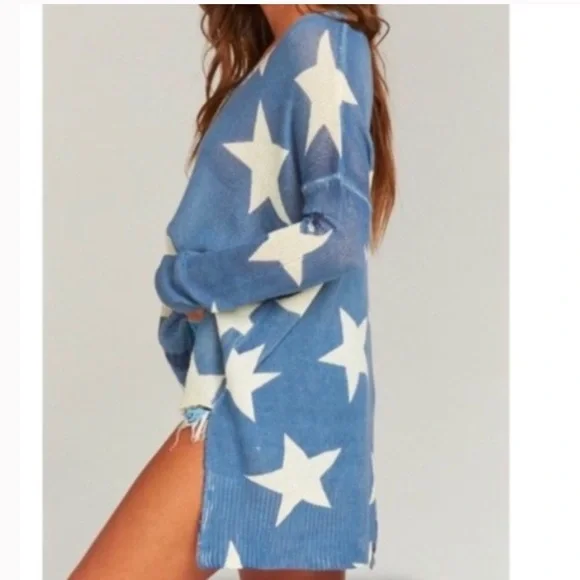 Show Me Your MuMu Cliffside Sweater in Star Gaze - Picture 2 of 10